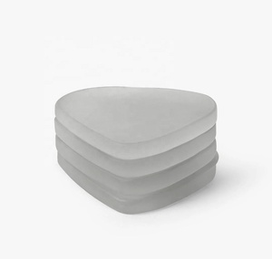 Modern Resin Coaster Set Octagonal Yellow 5mm Non Slip Mats Eco-Friendly Handmade the Handmade Collection for <b>Table</b> Decor - Product Image 3