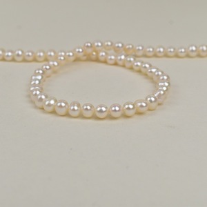 Perlas Sueltas de Agua Dulce Naturales Manta Rose de 5-6 mm para Joyería Hecha a Mano, Accesorios Semiterminados para la Creación de Collares - Product Image 2