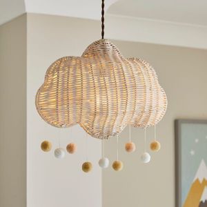 Lámpara Colgante de Ratán Estilo Boho Moderno, Hecha a Mano, para Sala de Estar, Comedor, Cafetería, Hotel, Decoración de Interiores - Product Image 2