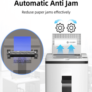 Trituradora de Papel Comercial de Alimentación Automática de 200 Hojas, 40 Minutos de Funcionamiento Continuo, Alta Resistencia, Seguridad Ultra P5, para Uso Doméstico - Product Image 5