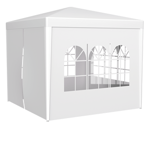 10 X 10 Heavy-Duty Outdoor Wedding & Party <b>Tent</b> with 4 Removable Walls for Gazebo & <b>Canopy</b> Use - Product Image 2