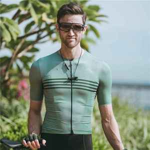 High Quality Breathable Windproof Shorts Sleeve Cycling Jersey Sets Unisex Customizable <b>Road</b> Bike Clothing - Product Image 6