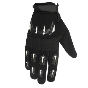 Motorcycle Leather Gloves Full <b>Finger</b> Touch Screen Compatible Breathable Adjustable Wrist <b>Strap</b> Sports Cycling Unisex High - Product Image 6