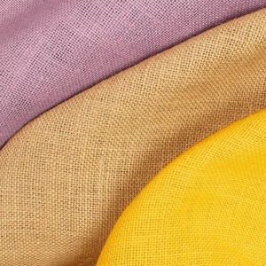 Tissu en jute teint, écologique, poids moyen, plusieurs couleurs, texture naturelle, couleur riche, caractère naturel, toile de jute colorée - Product Image 5