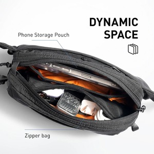 Erni Sports Custom Nylon Men's Fanny <b>Pack</b> Anti-Theft Sling Bag Lightweight Adjustable Shoulder Soft Shell Waist <b>Pack</b> for Hiking - Product Image 6