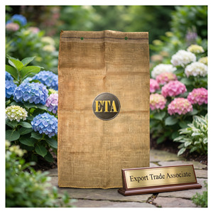 Sacs en jute de qualité alimentaire, entièrement brillants, 0,9306 yards x 0,5556 yards, poids de chaque sac : 208,53 grammes, avec trou, dimensions 9x7, heracles se. - Product Image 1
