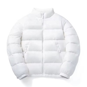 Mayorista Personalizado Hombres Chaqueta Puffer Zip Up Casual Unisex Puff Chaqueta Puffer Acolchada Hombres Y Mujeres Chaqueta Puffer - Product Image 3