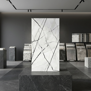 Bratvi White Bianco Staturio Venato 800x1600mm High Glossy Porcelain Glazed Tiles Premium Quality - Product Image 3