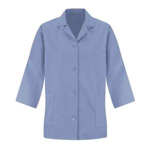 Blouse médicale blanche à 5 poches boutonnée pour femme OEM 2026 fabriquée par TRIOTAKE INDUSTRY - Product Image 6