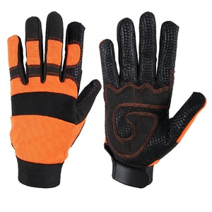 2022 High Quality High Quality Leather Mechanics <b>Gloves</b>-Eco-Friendly & Breathable Four Seasons Wrist-Length - Product Image 4