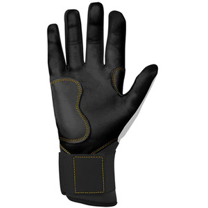 Guantes de Bateo de Béisbol Profesionales Coloridos, Diseñados con Palma de Cuero Vacuno 100%, Cierre de Gancho y Bucle con Logotipo Personalizado - Product Image 4