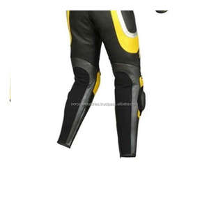 Combinaison de course en cuir pour moto, personnalisée en gros, coupe-vent, imperméable, ignifuge, respirante, unisexe, vêtements de sport pour adultes - Product Image 2