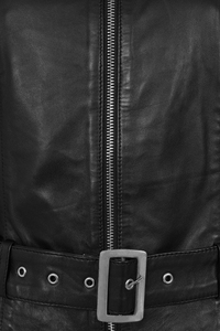 Customized Real Leather <b>Jacket</b> <b>Black</b> High Quality <b>Jacket</b> for Men's Outwear Winter Fashion Pocket Casual Outerwear - Product Image 6
