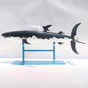 SUBMARINO TARTARUGA - Modelo de resina de la ficción de TINTIN - Product Image 1