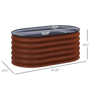 Vasi e Fioriere in Metallo, Elegante Decorazione per Giardino Interno ed Esterno - Product Image 3