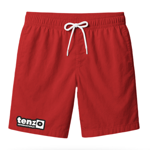 Pantalones Cortos Casuales para Hombre, 100% Poliéster, Secado Rápido, Transpirables, Cintura Elástica, para Gimnasio, Playa, Color Sólido, Servicio OEM de Marca Privada, Estilo de Marca - Product Image 5