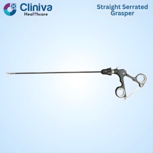 <b>Laparoscopic</b> Straight Serrated Grasper Manual <b>laparoscopic</b> <b>instruments</b> Surgical <b>instrument</b> set - Product Image 2