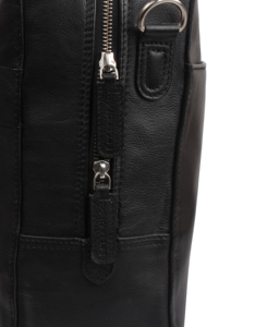 Hot Selling High Quality <b>Leather</b> Laptop <b>Bag</b> Office Briefcase for Men Business Travel Shoulder Handbag with Multiple Pockets - Product Image 5