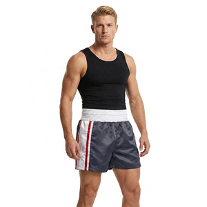 Unisex boxing shorts Quick dry martial arts wear Shrink-proof MMA shorts Elastic waist wrestling shorts - Product Image 2
