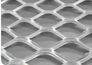Grillage décoratif en aluminium diamanté pour cloisons intérieures, maille métallique expansée en aluminium pour caches d'équipements électriques ccNarr - Product Image 2