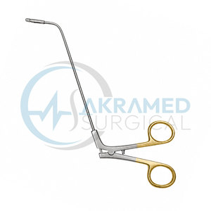 Pinzas Frontales Giraffe para Senos Paranasales, 45 Grados, Mandíbulas de 3.5mm, Instrumento Quirúrgico ENT FESS, Acero Inoxidable con Certificación CE - Product Image 5