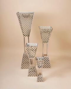 Quemador de Incienso Geométrico de Metal, Quemador de Oud, Aromaterapia, Decoración para el Hogar, Exportación - Product Image 1
