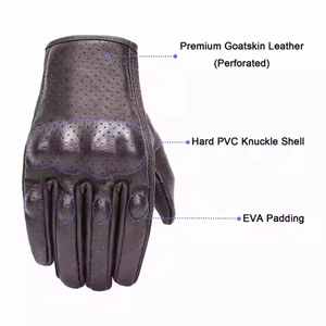 Guantes de Motocicleta Personalizados de Primera Calidad, Nuevo Diseño, a la Moda, Marca Privada, Material Duradero - Product Image 2