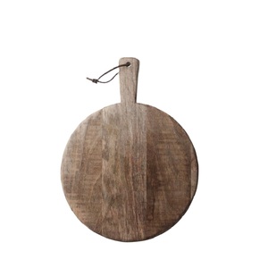 Planche à découper en bois d'acacia indien faite à la main, pour cuisine et restaurant, taille, forme et couleur personnalisables - Product Image 4