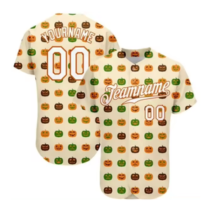 Bespoke Floral Split Chest <b>Shirts</b> Poly Dry Fit Breathable Sports Training High Quality Sublimated Teamwear Baseball Jerseys - Product Image 2