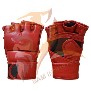 Gants de boxe MMA en cuir de dernière génération pour la vente en gros, design professionnel, pour le sparring, à prix raisonnable - Product Image 5