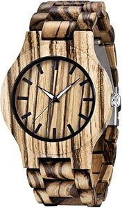 Reloj de Madera de Cuarzo Antiguo FAIZA CRAFT al por Mayor con Logotipo Personalizado, el Mejor Reloj Deportivo para Hombre, Diseño Art Deco Hecho a Mano - Product Image 6