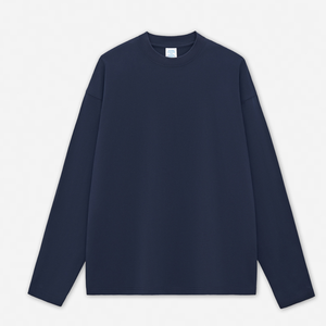 Maglietta a Maniche Lunghe Personalizzata del Produttore, Leggera e <span class=keywords><strong>Termica</strong></span> per Uomo, 100% Cotone - Product Image 6
