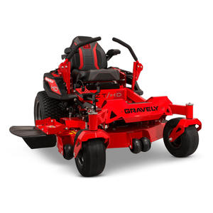 เครื่องตัดหญ้าแบบนั่งขับ Gravely Zero Turn ขนาด 50 นิ้ว ใช้เชื้อเพลิงเบนซิน ระดับมืออาชีพ ขับเคลื่อนด้วยตัวเอง พร้อมใบมีดแบบหมุนสำหรับทำลายเศษหญ้า เครื่องยนต์ 196 ซีซี 4 จังหวะ - Product Image 1