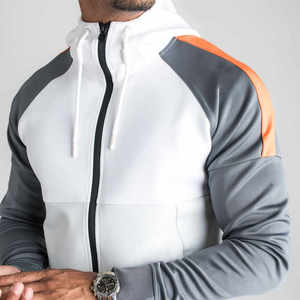 Men Women Windbreaker Tracksuit 2 Piece Set Polyester Nylon Hoodie Zip Up <b>Jacket</b> Pants Custom Logo Low MOQ Factory - Product Image 4
