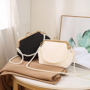 Bolso Bandolera de Lujo NWK INDUSTRY para Mujer, Estilo Retro Europeo 2025, con Pliegues, para Teléfono, con Cierre de Cuentas, Mini Bolso con Forro de Poliéster - Product Image 3