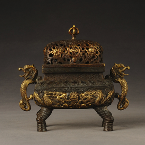 Brûleur d'encens en métal de luxe Oud Bakhoor, design arabe, écologique, personnalisable pour les espaces de vie, les bureaux et les lieux religieux - Product Image 6