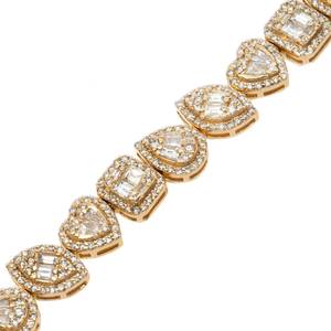 Pulsera de Moissanita Personalizada de Alta Demanda, Estilo VVS Iced Out, Joyería Tenis para Hombre, Ideal para Fiestas y Streetwear, ¡En Venta! - Product Image 3