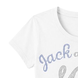 T-shirt blanc à manches courtes et col rond pour femme, décontracté, style streetwear, confortable, pour un usage quotidien - Product Image 5