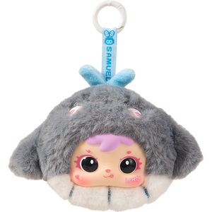 SAMUEL Plush Toy <b>Doll</b> With Fuzzy Hat And Keychain 11CM-30CM Unisex For Kids - Product Image 4