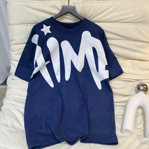 T-shirt asymétrique respirant pour femme en coton et lin, style décontracté, fabriqué au Vietnam, service ODM - Product Image 3