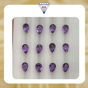 Deep Color Natural African <b>Amethyst</b> Pear Cut Calibrated Loose Gemstone AAA Quality Wholesale Jewelry Making Bulk Stones OEM - Product Image 6