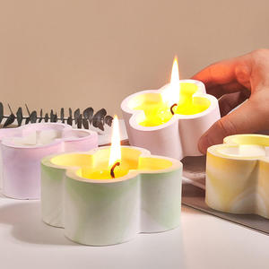 Bougie décorative artisanale parfumée en cire de soja pour l'aromathérapie à domicile - Product Image 1