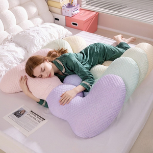 Almohadas <span class=keywords><strong>de</strong></span> Peluche Sensoriales Abstractas Onduladas Gigantes <span class=keywords><strong>de</strong></span> Algodón Personalizadas Aika <span class=keywords><strong>de</strong></span> 90 cm, Decoración Estética para Habitaciones - Product Image 1