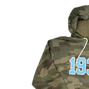 Sweat à capuche camouflage en polaire douce, pull à manches longues, vêtement décontracté pour l'extérieur, streetwear, mode - Product Image 3