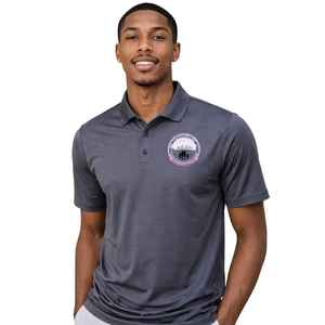 Camiseta Polo Personalizada para Hombre con Logotipo Bordado, Manga Corta, Algodón, Color Gris, Fabricante OEM, Venta al Por Mayor - Product Image 3