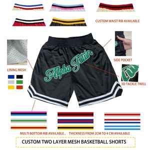 Pantalon de basketball unisexe personnalisé, coupe ample en mesh, séchage rapide, sublimation, vêtements de sport pour la gym - Product Image 6