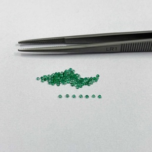 1/1.25/1.5/1.75/2/2.25/2.5 มม.สีเขียวมรกตแซมเบียหินเหลี่ยมเพชรพลอยรอบหลวมอัญมณีขนาดเล็กที่มีค่าขายส่งราคาผู้ผลิต - Product Image 6