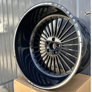 Cerchi Auto Personalizzati Stile H con Bordo Profondo, in Lega di Alluminio Forgiato Lucidato, per Camion 20 22 24 26 28 <span class=keywords><strong>30</strong></span> Pollici, per GMC 2500 - Product Image 4