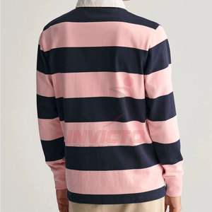 เสื้อโปโลรักบี้สวมใส่สบาย เหมาะสำหรับกิจกรรมกลางแจ้งและแฟชั่นประจำวัน - Product Image 2