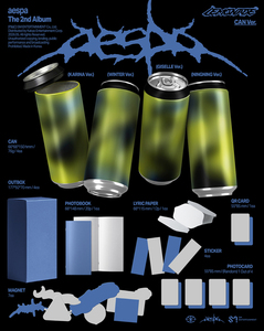 Aespa LEMONADE CAN Ver. CD de Música Pop Coreana para Todas las Edades - Product Image 3